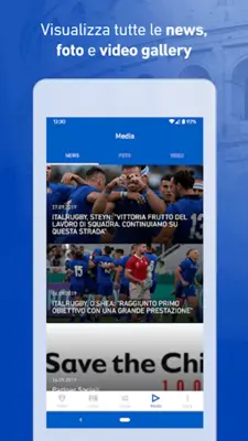 Federazione Italiana Rugby (FI android App screenshot 0